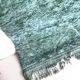 Moroccan Berber carpet Beni Ouarain emerald green 2.73x2.13m