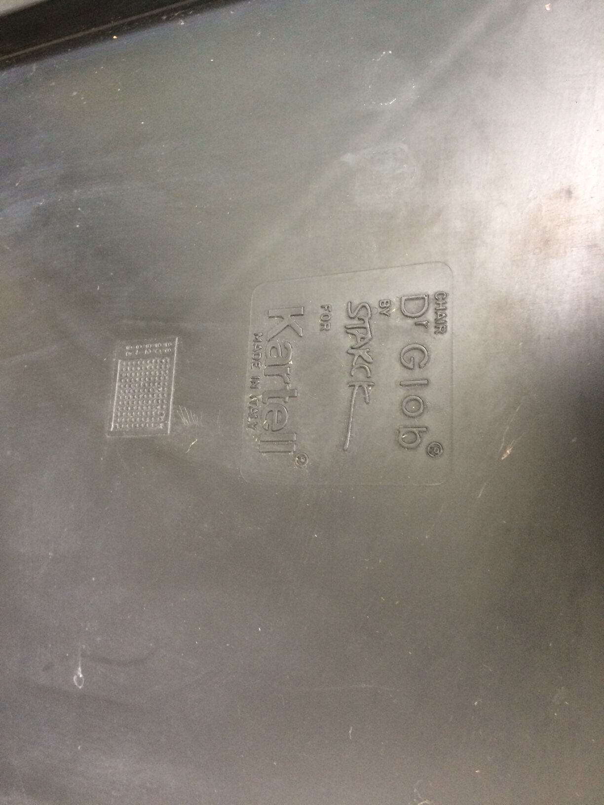 Set of 2 Starck D'Glob chairs for Kartell