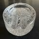 Scandinavian crystal ashtray 1960s/1970s