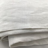 2-seater drap embroidered NL linen end mini single day