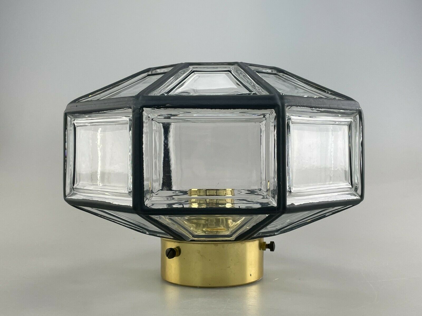 60s 70s lamp light ceiling lamp Limburg glass space age design 60s 70s