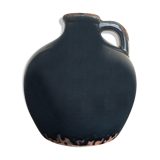 Vintage enamelled ceramic vase