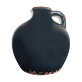 Vintage enamelled ceramic vase