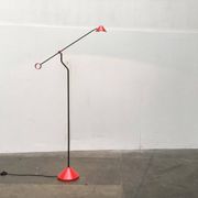 Lampe sur pied postmoderne allemande vintage de Honsel