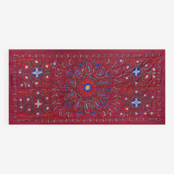 Tapis noué à la main, tapis turc vintage 94x192 cm