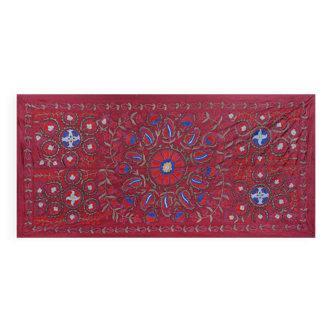 Tapis noué à la main, tapis turc vintage 94x192 cm