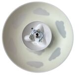 Vintage Ikea Skojig ceiling light