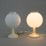Set of Two Table Lamps, Czechoslovakia, 1970s