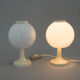 Ensemble de deux lampes de table, Tchécoslovaquie, années 1970