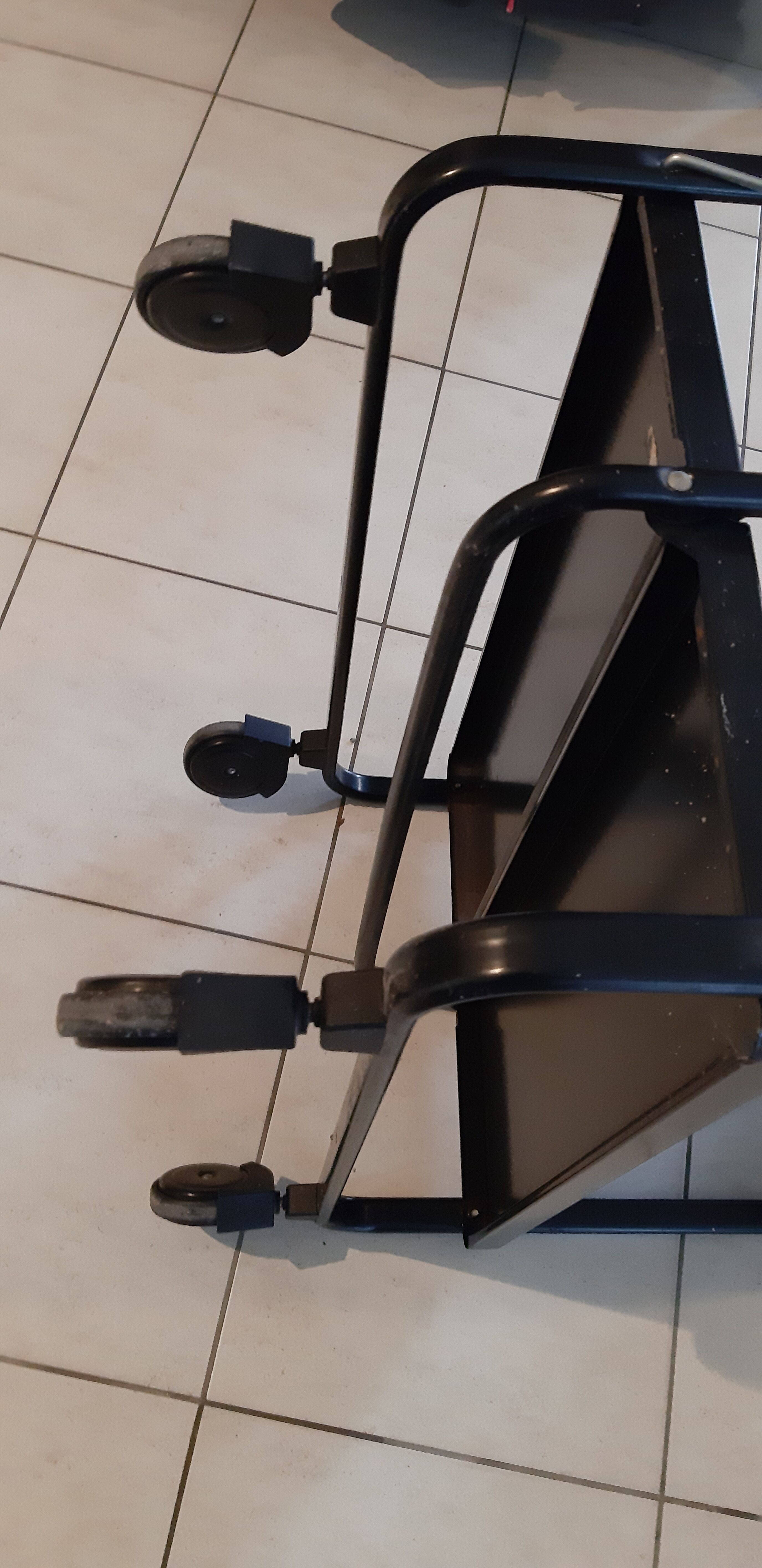 Vintage rolling and folding service