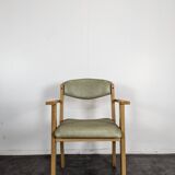 Vintage beech armchair