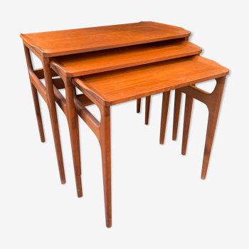 Table gigogne scandinave Erling Torvits 1960