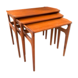 Erling Torvits , Scandinavian trundle table design 1960