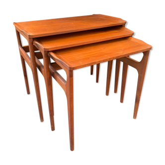 Table gigogne scandinave Erling Torvits 1960