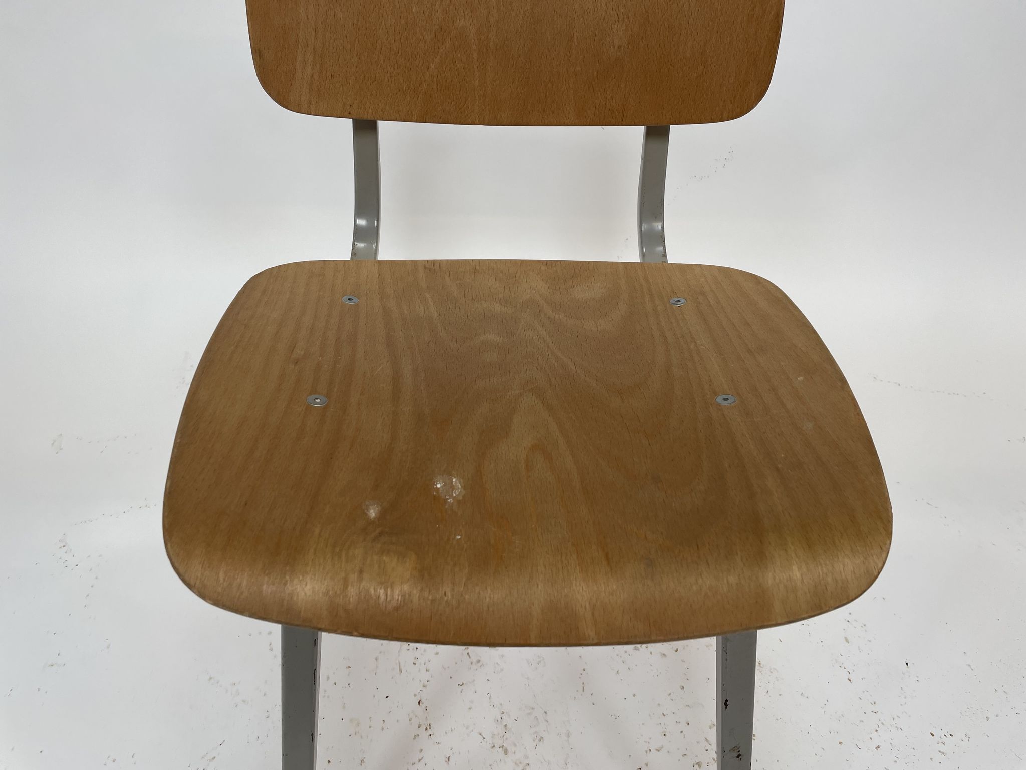 Set of 4 first edition Revolt chairs, Friso Kramer for Ahrend de Cirkel