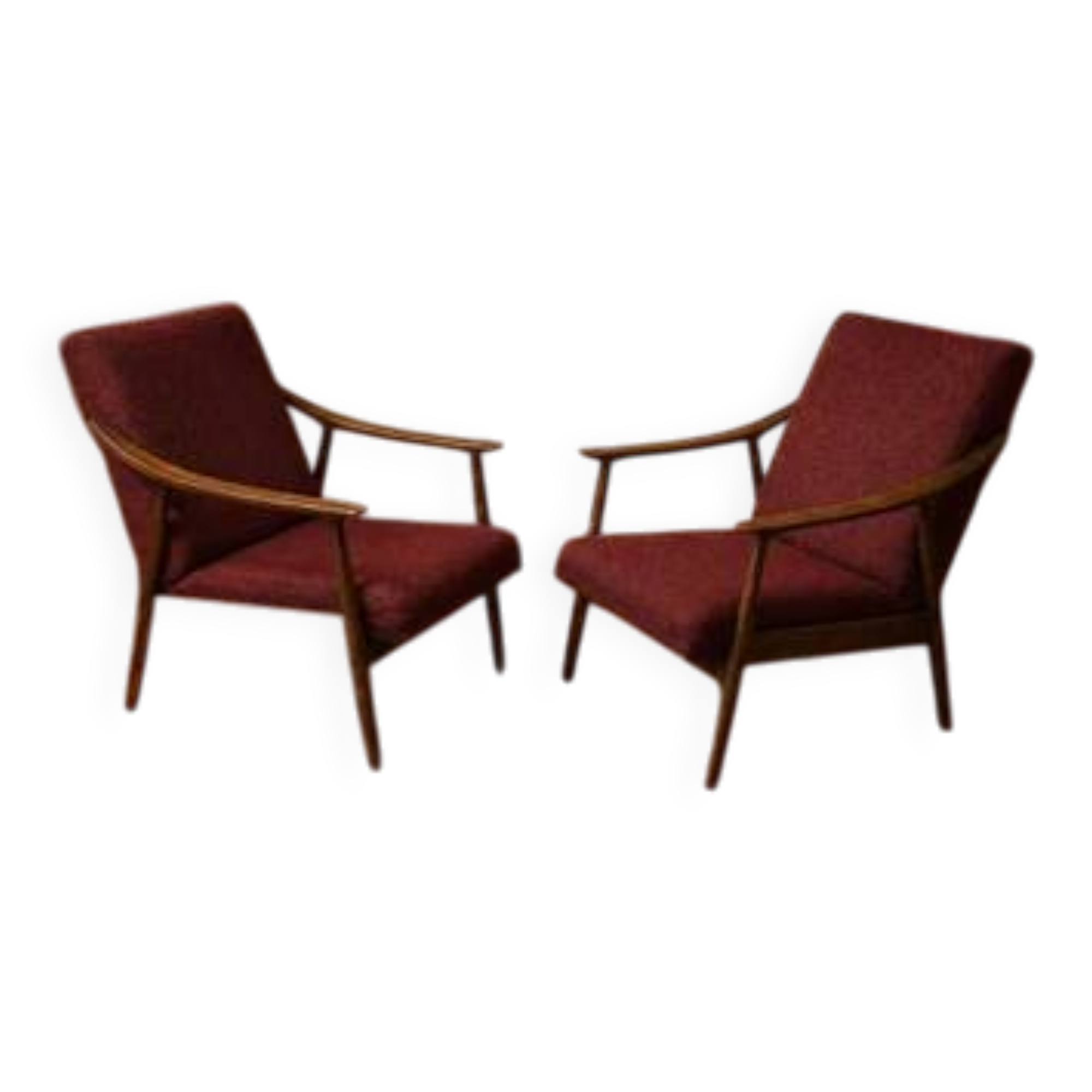 Fauteuils des années 1960 TON République tchèque (ensemble de 2)