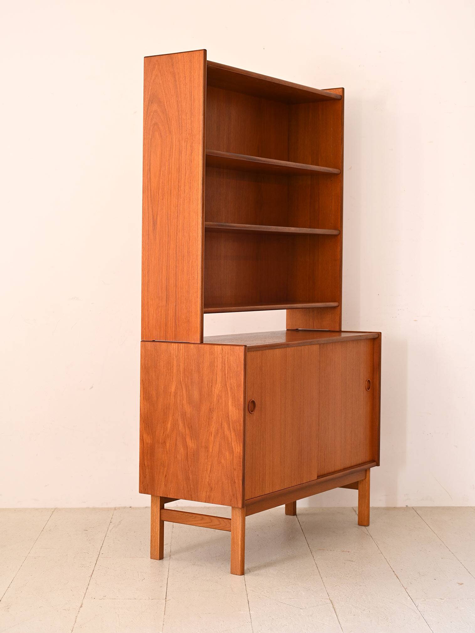 1960s double-door bookcase