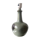 Pied de lampe en grès céladon vert olive par Knabstrup