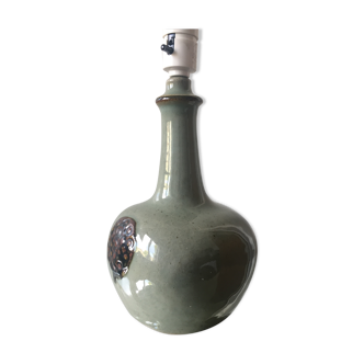 Stoneware lamp base danish midcentury by Knabstrup