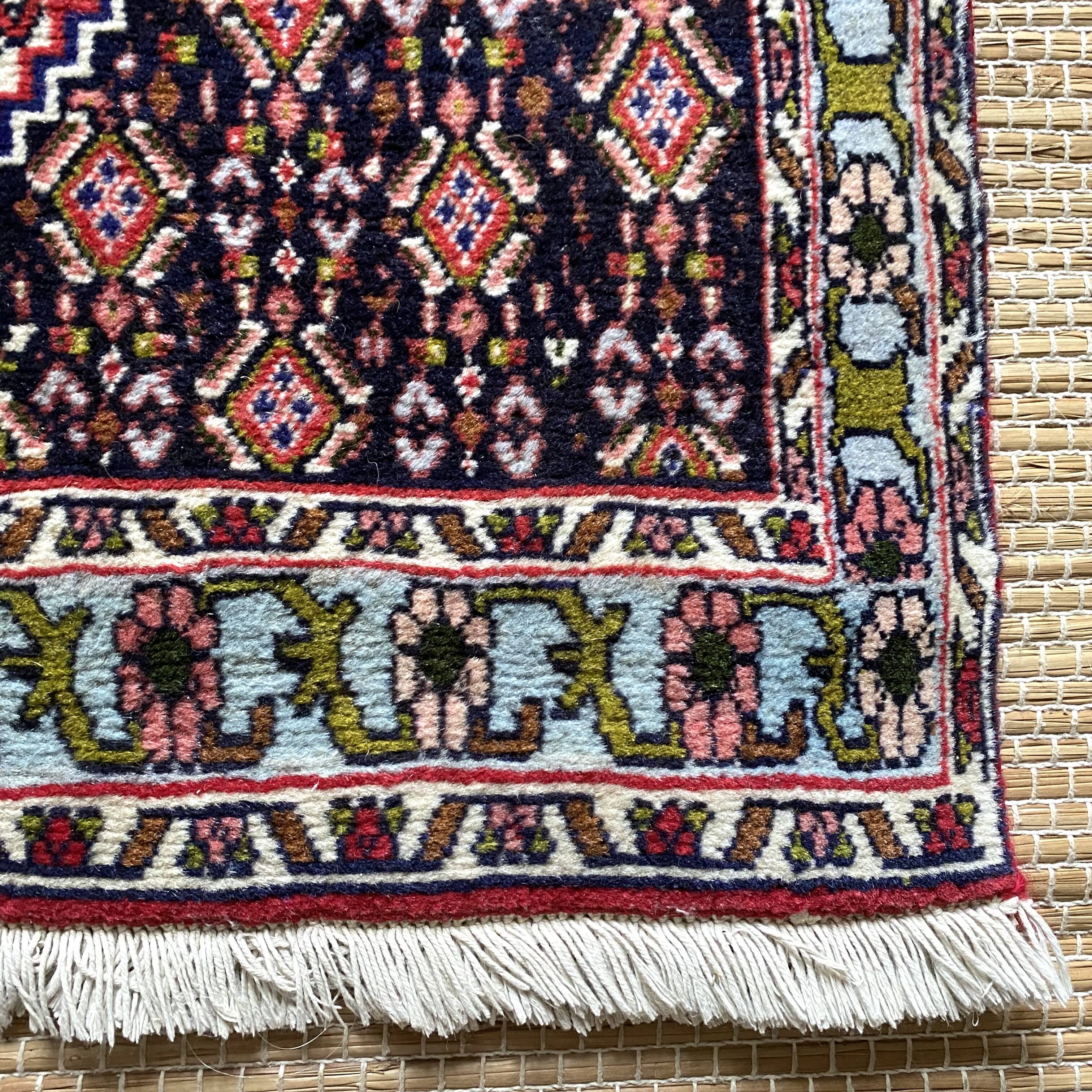 Persian wool carpet 69x113