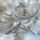 set of 8 neo classic engraved half crystal champagne glasses 1900
