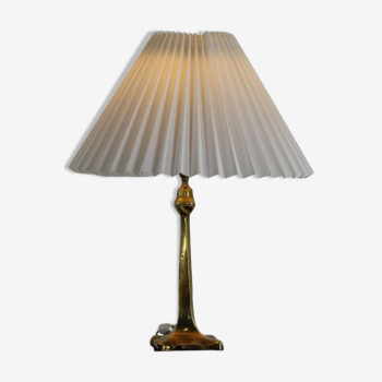 Lampe de table vintage en laiton design danois