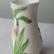 Vase in slipware with Arum flowers