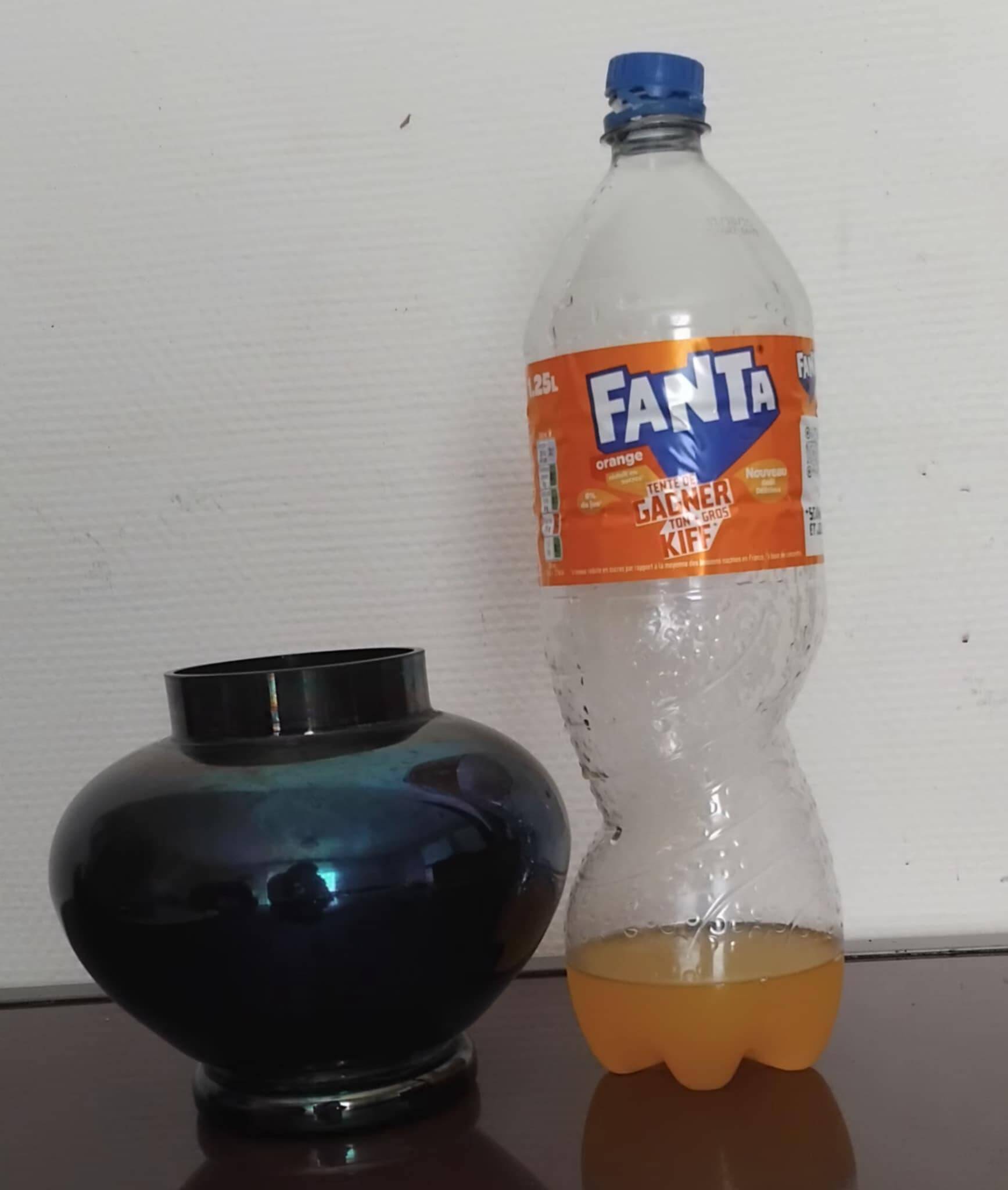 Iridescent vase