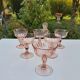 6 rosaline Arcoroc cups
