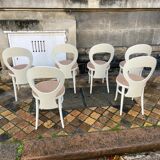 6 "Mouette" chairs by Baumann - 1960s/70s