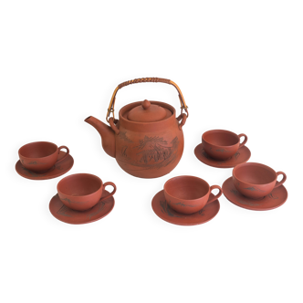 Tokoname Tea Set Japan 1960s