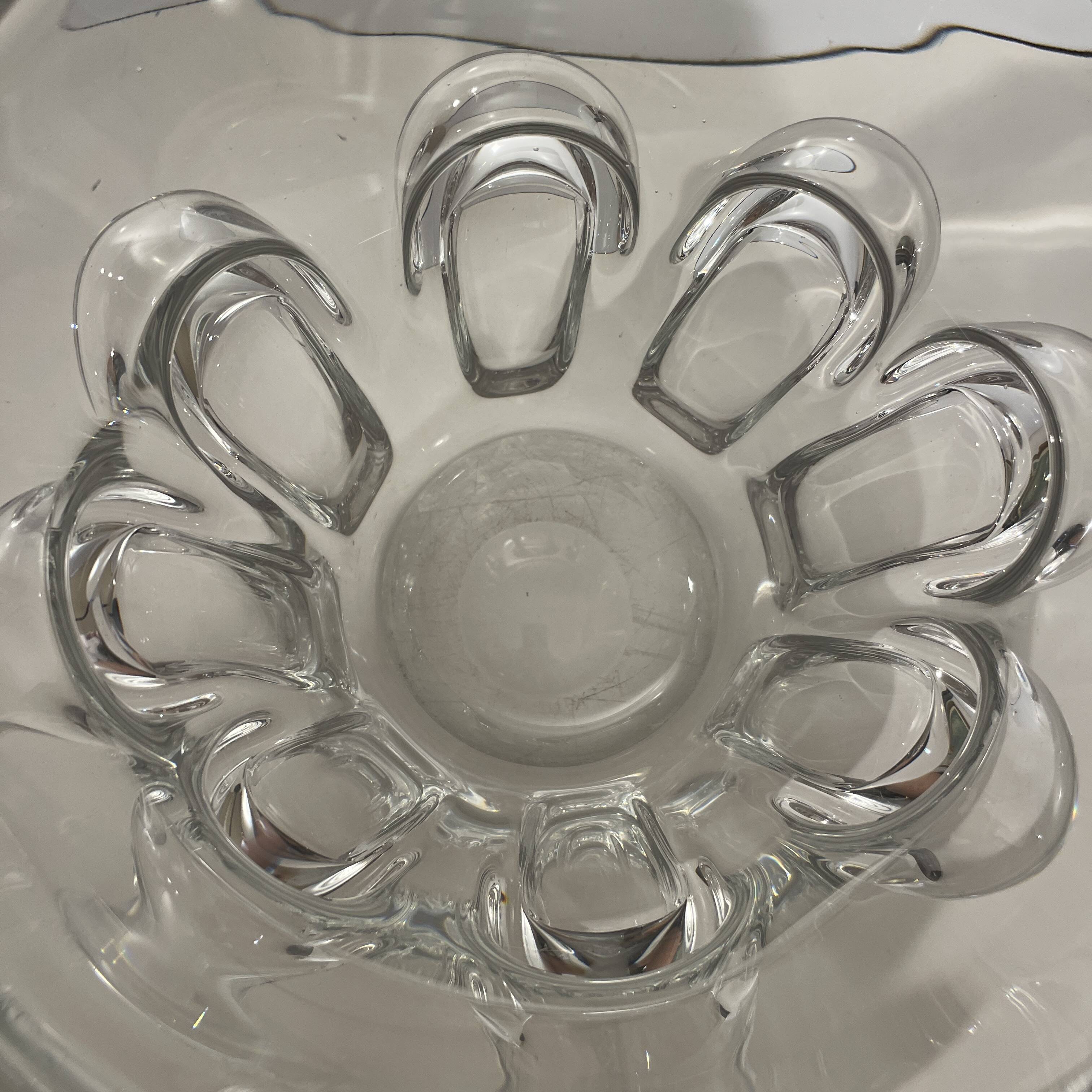 Antonio & Guido Bon / Val Saint Lambert, crystal champagne bucket, ca 19