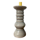 Large earthenware candle holder