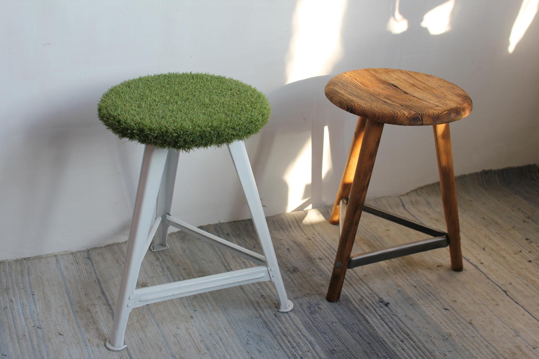 Industrial stool Rowac 1950 s