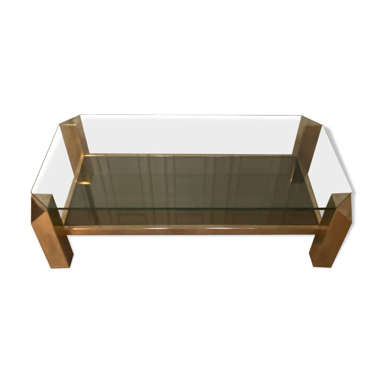 Belgo Chrom gold coffee table at 23K