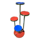 Mid-century design flower stand table H-54 by Jindřich Halabala for Hynek Gottwald