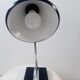 Lampe de bureau articulée en métal et bois