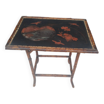 bamboo dessert and Japanese lacquer