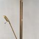 Deknudt brass floor lamp from the 70s