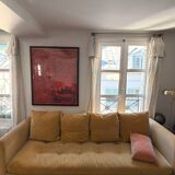 Mustard Caravan Canapé