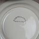 Set of 6 vintage blue Castellania deep plates.
