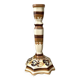 Quimper HB-Henriot earthenware candlestick