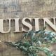 Lettres cuisine, en bois
