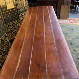 Solid oak farmhouse table