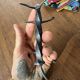 Brutalist zoomorphic knife rests