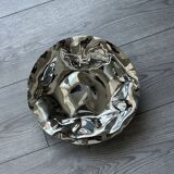 Stainless steel fruit basket / salad bowl - Alessi (Sarrià basket)