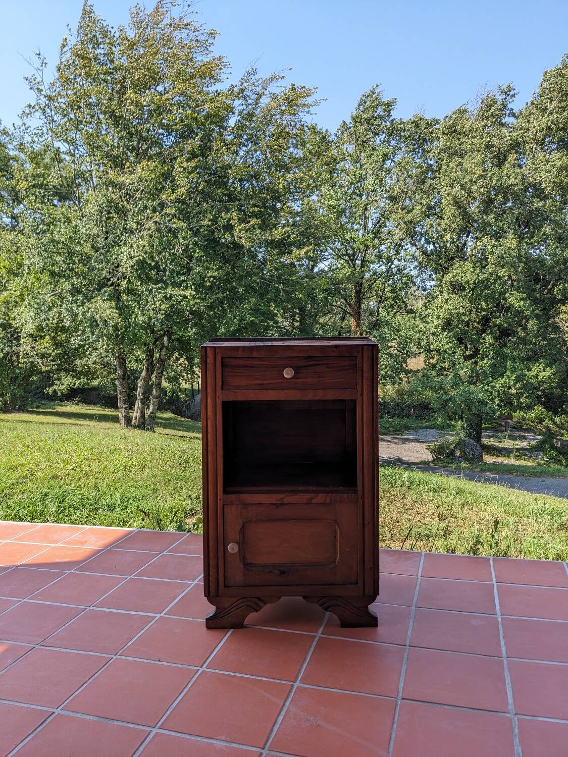 Art Deco bedside table