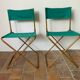 Pair of camping chairs
