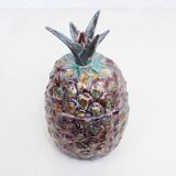 Earthenware Pineapple candy box