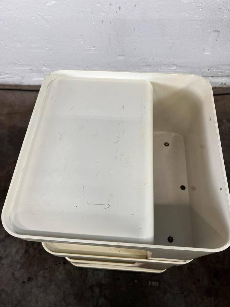Vintage space age bar trolley side table 'Flair for Prisunic'